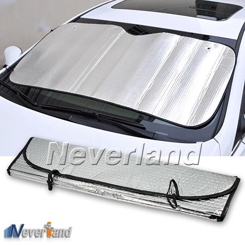 Universal reflective car auto windscreen sunshade sun shade new