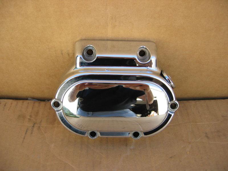 Chrome 5 speed transmission cover softail dyna flhr ultra super glide low rider