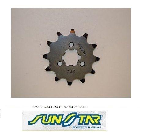 Sunstar 11t counter shaft steel sprocket kawasaki kx 125 1994-2005