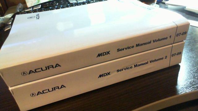 2007- 2009 acura mdx service manual