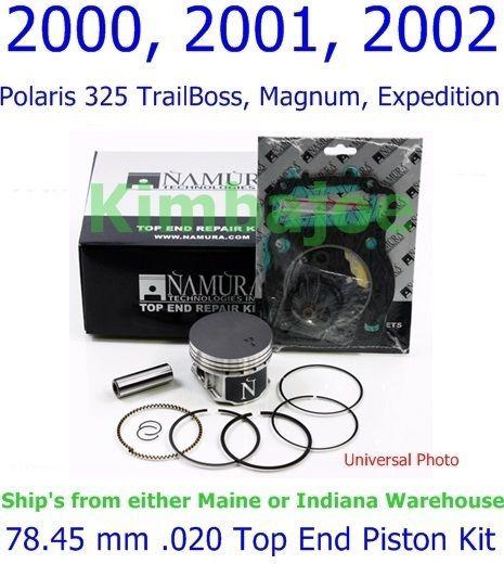 Polaris 325 trailboss magnum xpedition atv 78.45 mm .020 top end piston kit