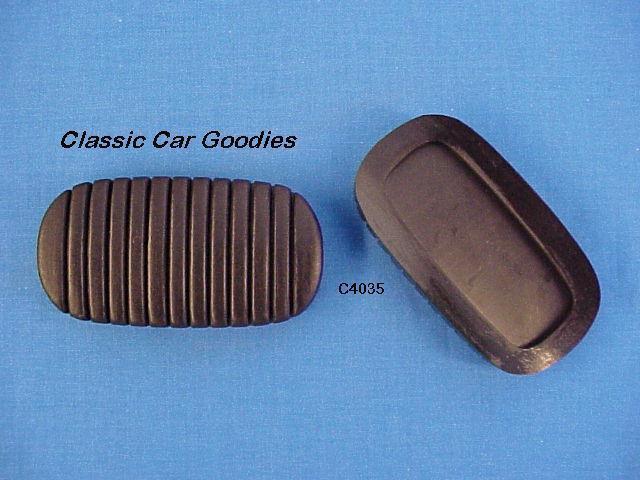 1946-1952 chevy pedal pads (2) 1947 1948 1949 1950 1951