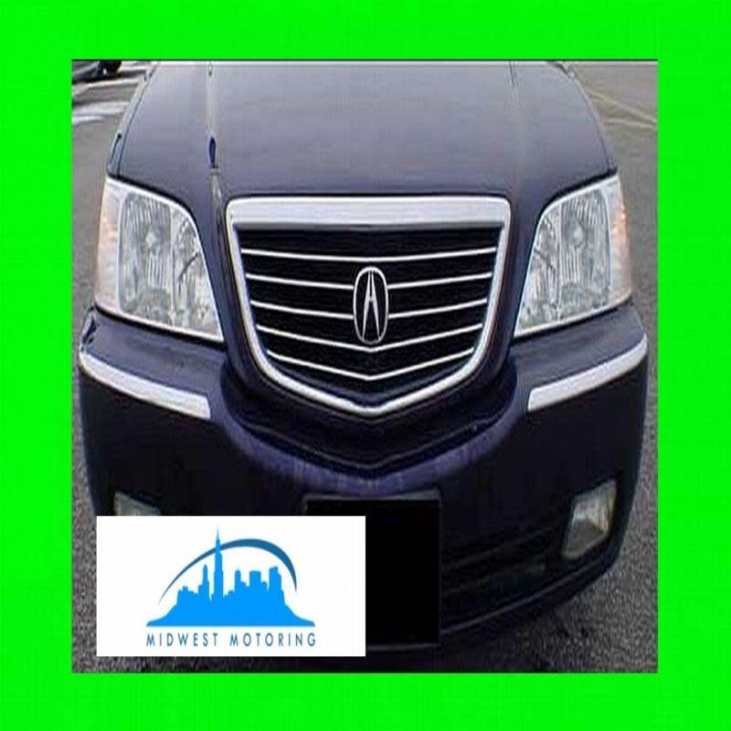 1999-2004 acura rl chrome trim for upper grill grille w/5yr warranty