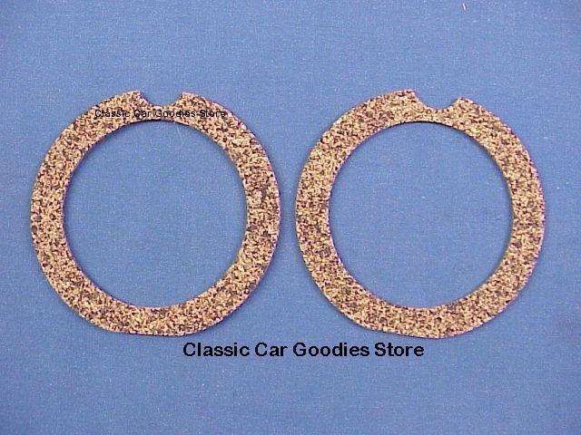 1939 chevy tail light lens gaskets (2) cork. new!