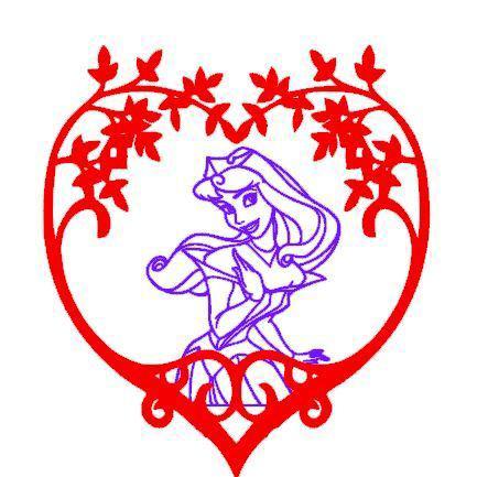 Disney scene    window sticker decal