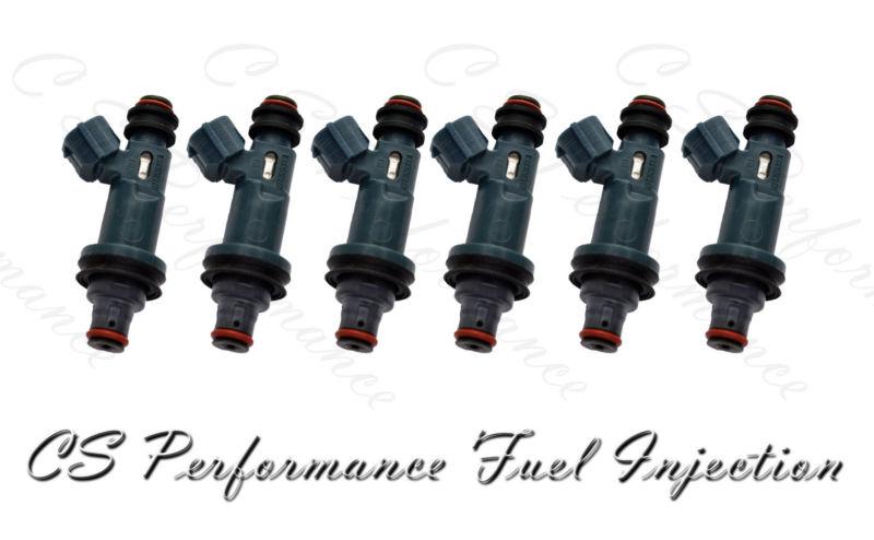 ** brand new ** genuine oem denso fuel injectors (6) 97-04 toyota lexus 3.0 v6