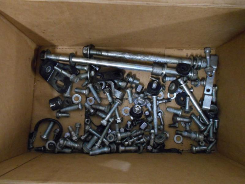 #1378 - 2001 01 02 harley softail fat boy flstf  bolt kit box of bolts