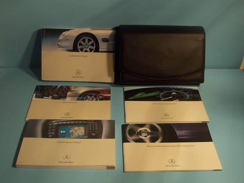 04 2004 mercedes sl-class owners manual with command