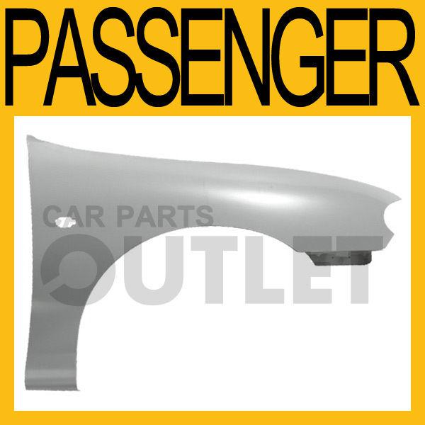 Primed fender right rh for 99 00 hyundai elantra gl gls