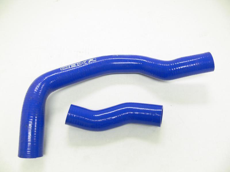 02-06 mini cooper 1.6l blue obx silicone radiator hose