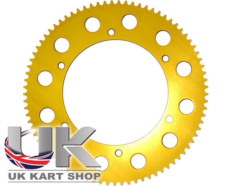 Kart 72t sprocket high quality alloy 219 sprocket rotax, honda, tkm, cadet