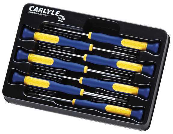 Carlyle hand tools cht sdspr7 - screwdriver set, combination