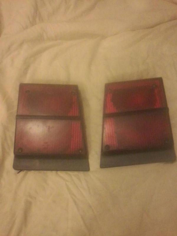 1983 saab turbo 900 tail lights original nice pair with good seals on them rare