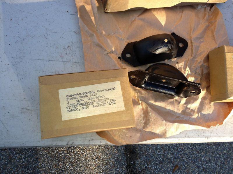 M38 g740 m38a1 g758 m170 willys jeep cj's nos 802454 (4 axle chassis bumpers