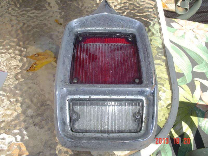 1963 buick 63 tail light bezel lens housing