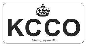 3 - kcco hard hat helmet vinyl decal sticker car truck military army usa soldier