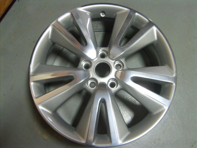 2011-2013 dodge durango wheel, 20x8, 5 double spoke polished/silver