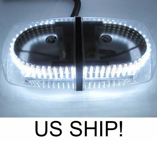 Bright white 7 patterns emergency 240 led police security warning strobe light