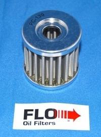 Pc racing flo stainless steel oil filter 2003-2009 suzuki ltz 400 # pc139