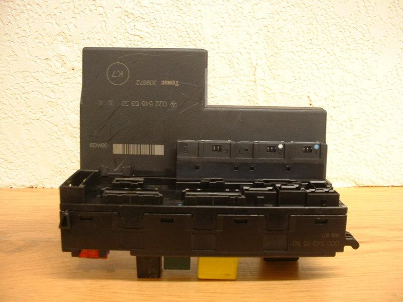2000 mercedes e320 wagon sam fuse relay box # 022 545 53 32