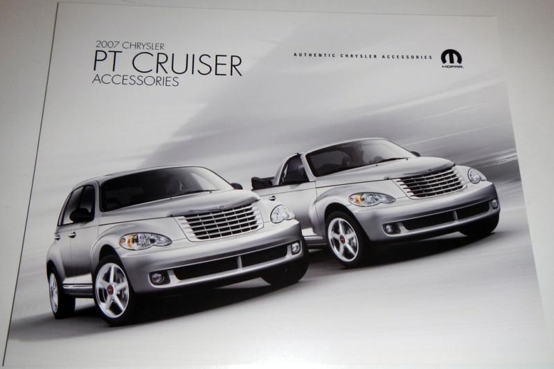 2007 chrysler pt cruiser accessories brochure