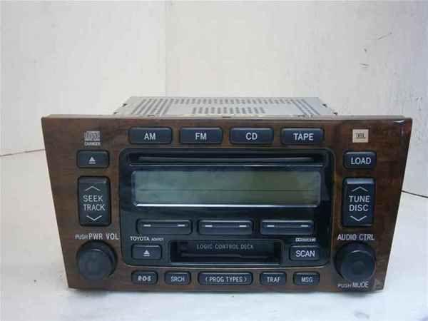 00-04 toyota avalon cd cassette radio player oem lkq