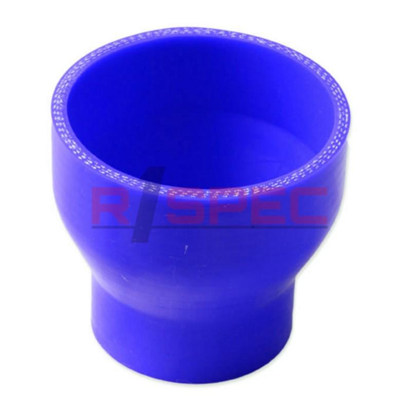 Universal blue 2'' to 3'' 3-ply reducer silicone hose coupler 51mm to 76mm turbo