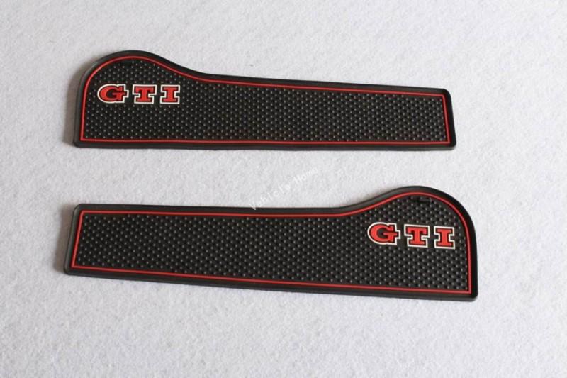 Set non-slip interior door mat cup mat for vw volkswagen golf gti mk6 2009-2013