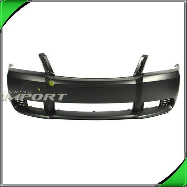 08-10 avenger rt sxt front bumper cover replacement plastic primed w/o fog holes