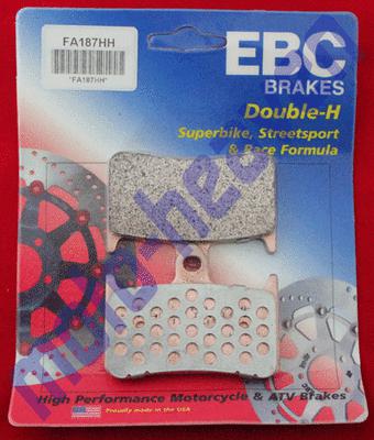 Honda ebc fa187hh front brake pads cb 1000 cb1000 919 cb900f cb 900 f cb900 