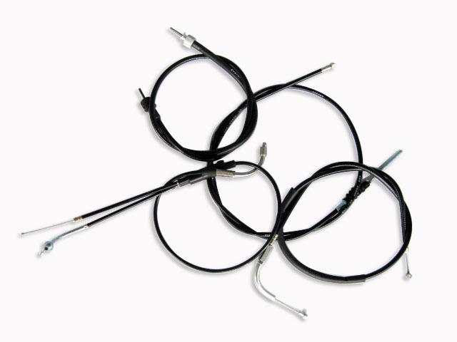 Yamaha chappy lb  lb50 lb80 cable set brand new 4 pcs.                        