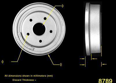 Bendix brakes global brake drum pdr0141