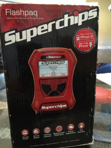 Superchips 1805 flashpaq 99-03 ford ps diesel 7.3l &amp; 03-07 ford ps diesel 6.0l