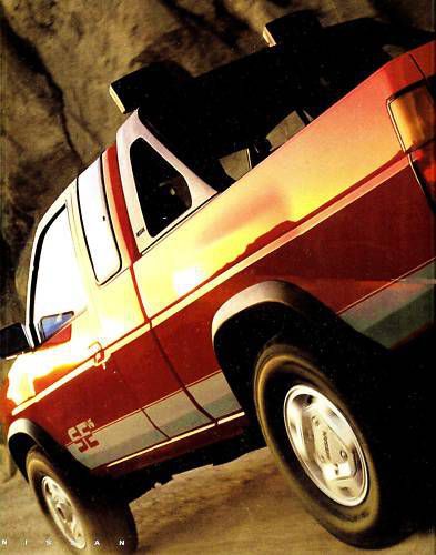 1992 nissan pickup truck brochure -se-v6-king cab-4x4 nissan pickup truck