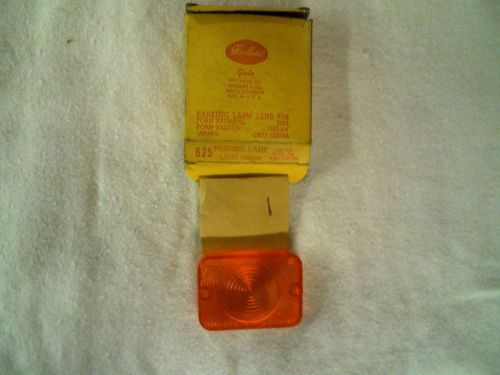 1963-4 falcon &amp; 1963 fairlane front amber parking light lens by glo brite