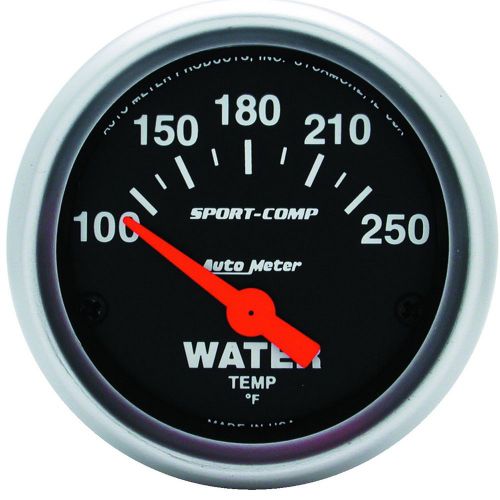 Auto meter 3337 sport-comp; electric water temperature gauge