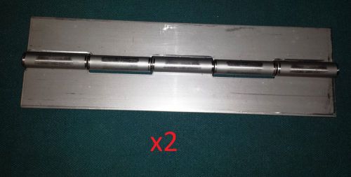 2-stainless steel heavy duty .120 hinge 10 x 3 door/boat/sheet metal