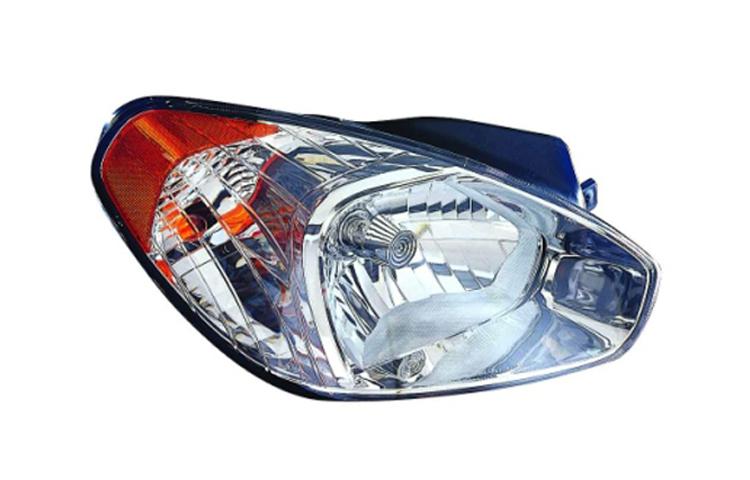 Right passenger replacement headlight fit hyundai accent 4dr & 3dr - 921021e010