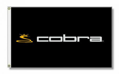 Cobra flag banner sign golf putter wood 4x2ft