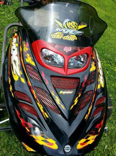 Ski doo 2002 mxz 800 black hood 700 formula 600 legend 500 with extras pick up