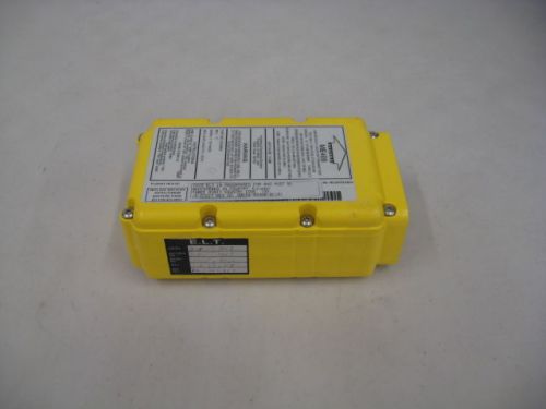 Artex me406 emergency locator transmitter / elt - no antenna