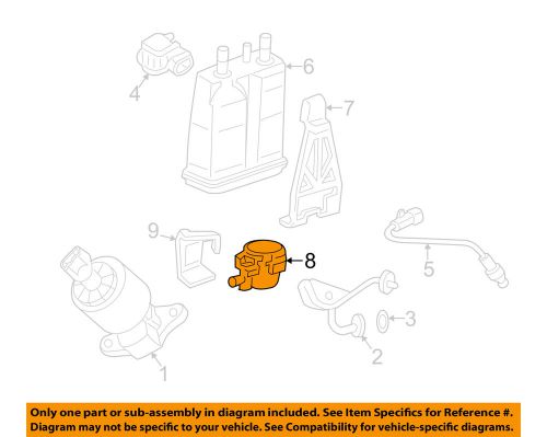 Gm oem-vapor canister purge valve 13575704