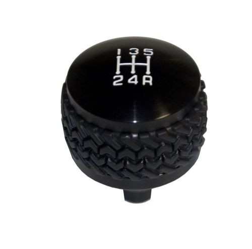 Drake off road jp-180032-bk manual transmission shifter knob fits wrangler (yj)