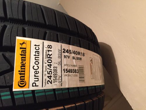 Continental tire contipurecontact dws 245/40r18