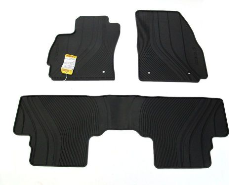 Genuine oem all weather floor mats 2012-2014 mazda5 0000-8b-l71