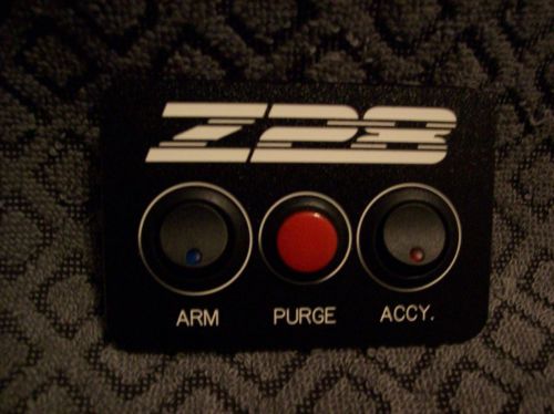 97-02 trans am camaro z28 lsx console mounted nitrous oxide control panel