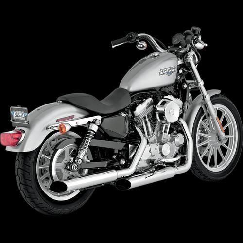 Python/drag special mamba 3" slip-on mufflers for 2004-2013 harley sportster