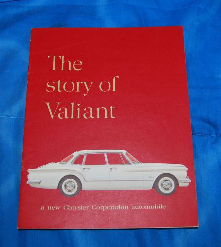 1961 valiant sales brochure chrysler plymouth canadian