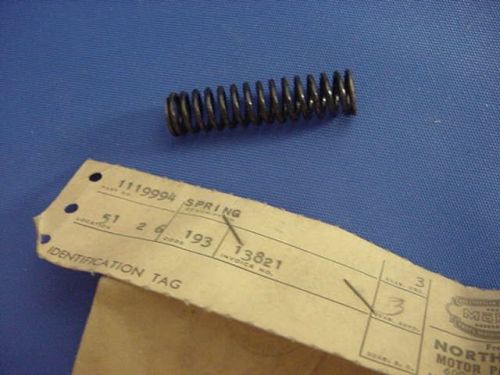 1946-48-50-52-56-59 mopar plymouth dodge oil pressure relief spring pt# 1119994