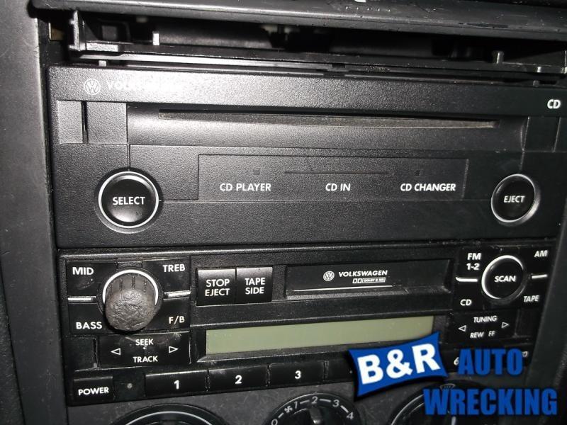 Radio/stereo for 00 01 02 03 08 09 vw jetta ~ cd player in dash retrofit